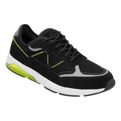 Tenis Urbanos De Hombre Flexi 407502 Negro Suela Ligera