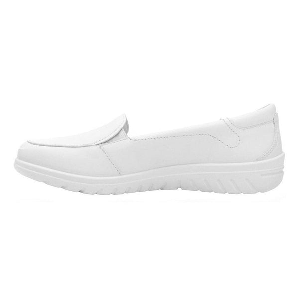 Zapato Flexi Mujer Slip On Comodo 35306 Blanco Walking Soft