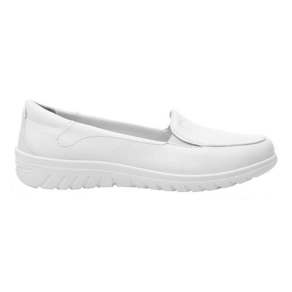 Zapato Flexi Mujer Slip On Comodo 35306 Blanco Walking Soft