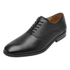 Zapato Negro Oxford Hombre Semi Vestir Flexi 413602 Confort