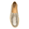 Zapato Slip On Flexi Para Mujer Piel Suave 119302 Oro Original