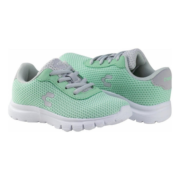 Tenis De Niña Sport Running Charly Kids 1079279 Menta Gris