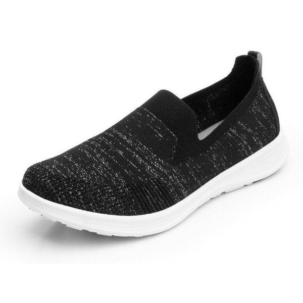 Tenis Flexi Comodo Slip On 101308 Negro Casuales Original