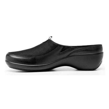 Zapato Flexi Tipo Zueco Destalonado Mujer 51724 Negro Textil