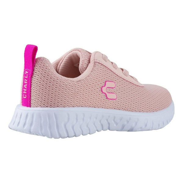 Tenis Para Niñas Charly Kids Urbanos 1098317 Rosa Blanco Ori