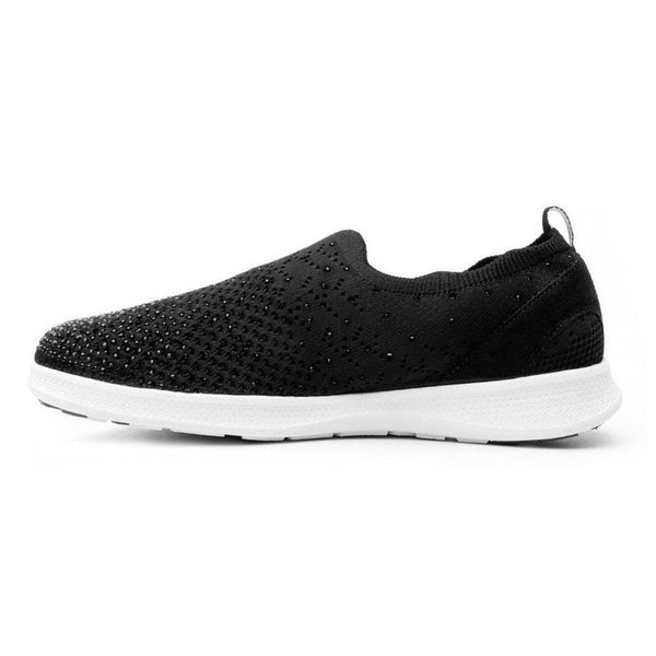 Tenis Casual Tipo Calcetin Flexi Mujer 101309 Negro Ligeros