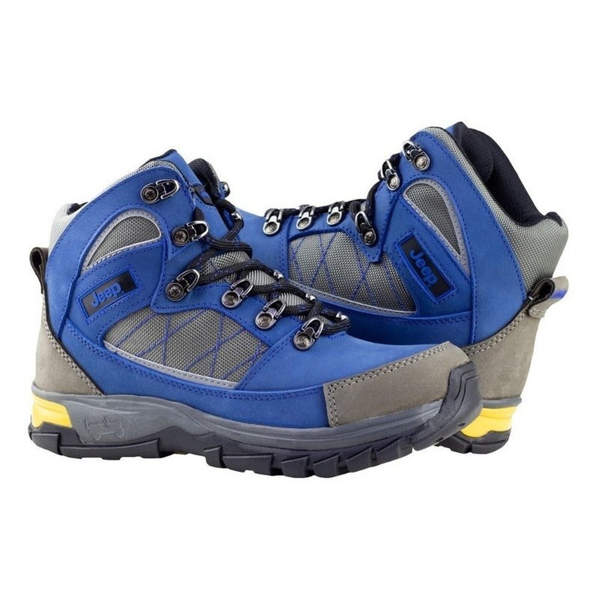 Botas Urbanas Jeep Estilo Outdoor Hombre 4506 Nobuck Azul