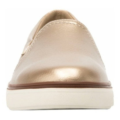 Zapatos Urbanos Mujer Slip On Flexi 107701 Oro Moda Sintetic