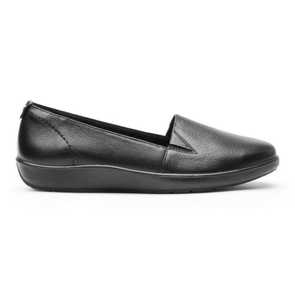 Zapato Casual Mujer Slip On Flexi 101905 Negro Walking Soft