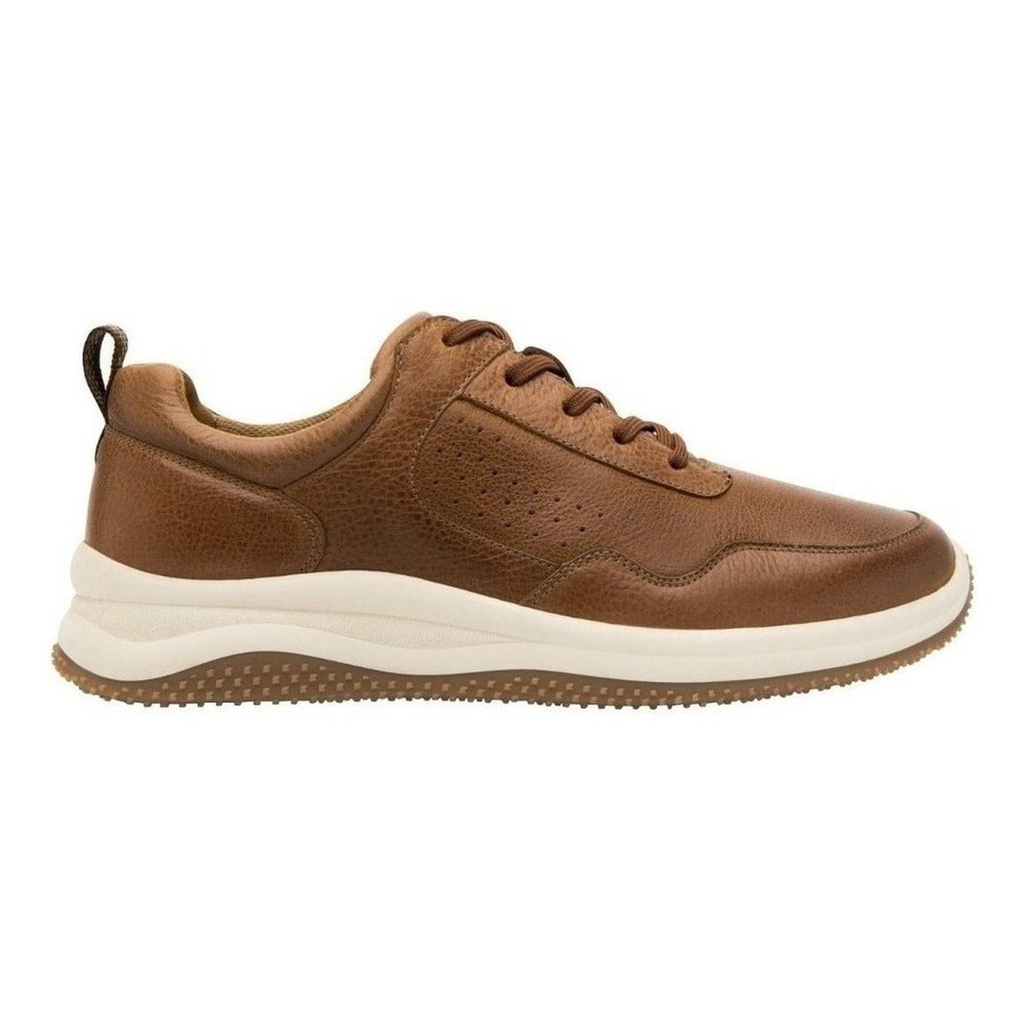Tenis Urbano Flexi Para Hombre De Piel 410701 Tan Original