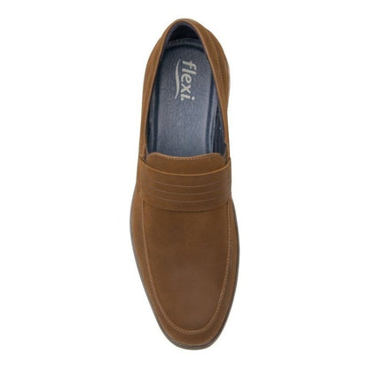 Mocasines Clásicos Para Hombre Moderno Flexi 409403 Avellana