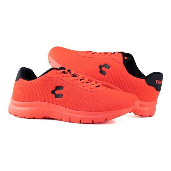 Tenis Para Correr Running Charly 1086017 Rojo Negro Hombre