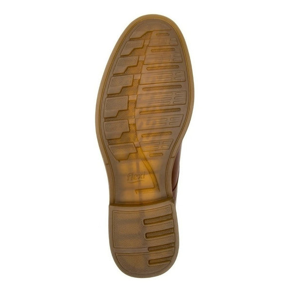 Botines Clásicos De Vestir Para Hombre Flexi 404606 Tan~