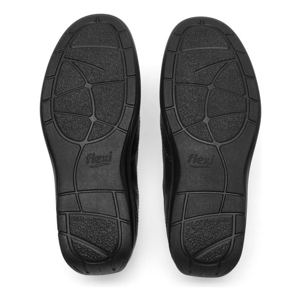 Mocasines Flexi Negro Para Hombre Confort 415902 Originales