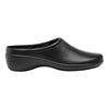 Zuecos De Piel Para Mujer Flexi 51726 Negro Destalonado Moda