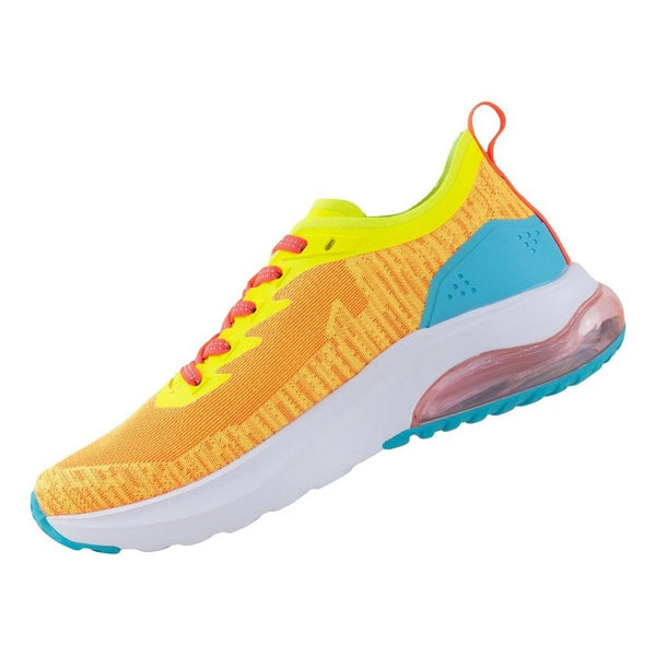 Tenis Charly Sneakers Deportivo Gym 1059183 Amarillo Aqua~