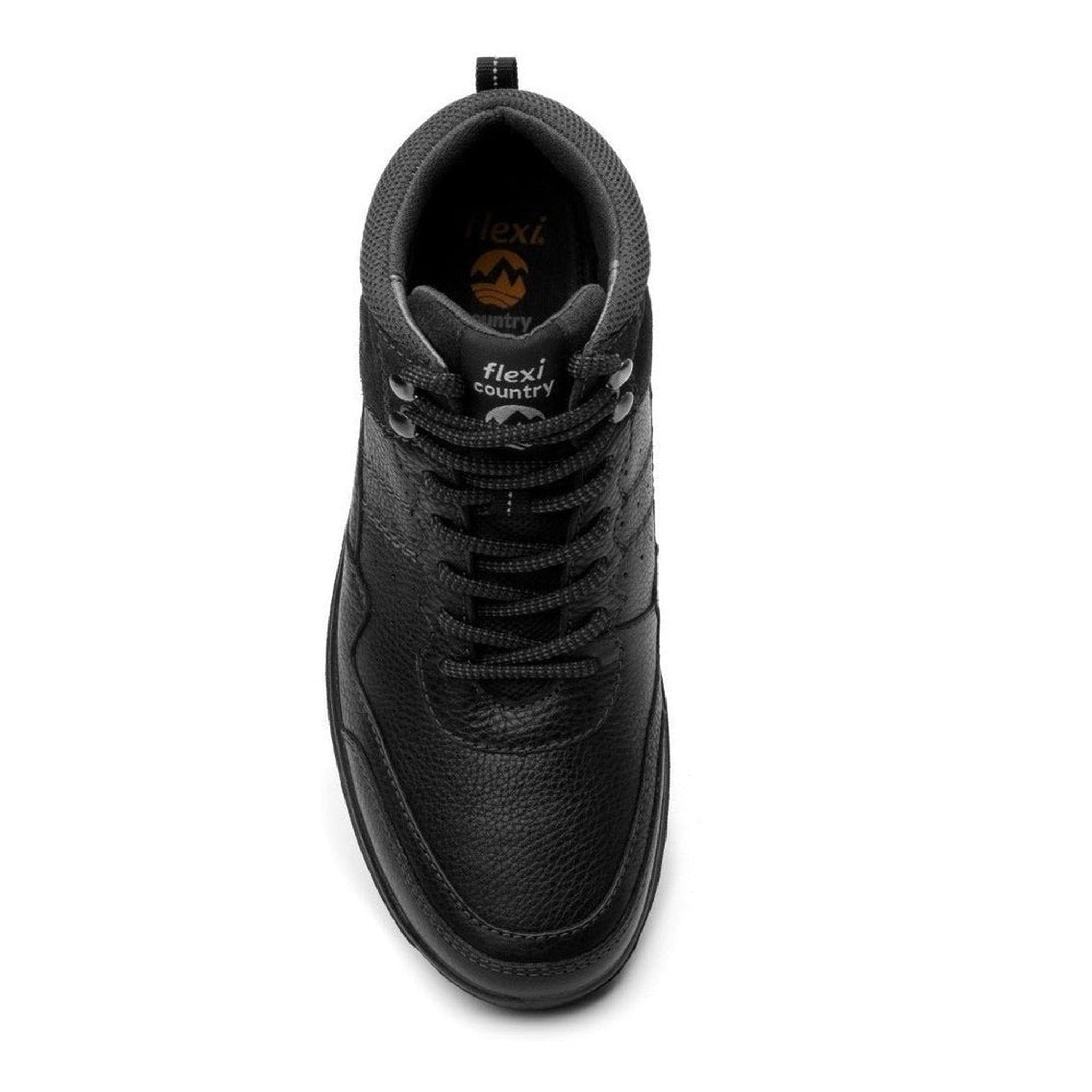 Botines Hombre Flexi Country Outdoors Comodos 66517 Negro