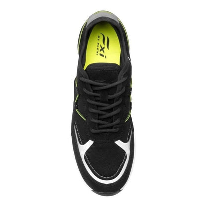 Tenis Urbanos De Hombre Flexi 407502 Negro Suela Ligera