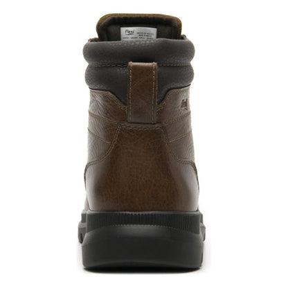 Botin Tan Outdoor Flexi Piel Original Hombre 416101 Confort