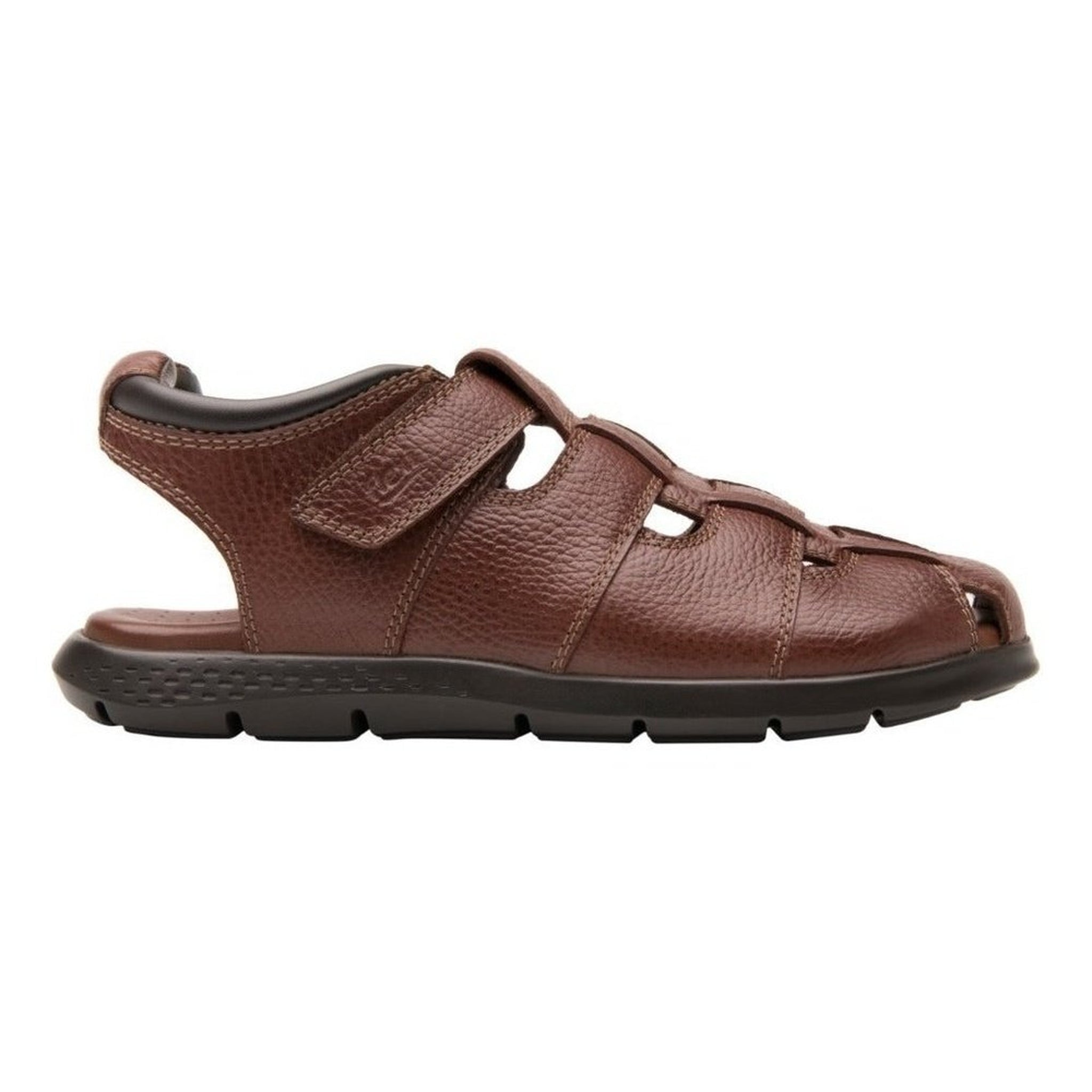 Sandalia Flexi Para Hombre De Piel 400015 Caoba Recovery Foa