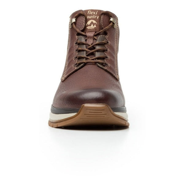 Flexi Hombre Botas Country 401002 Chocolate Originales