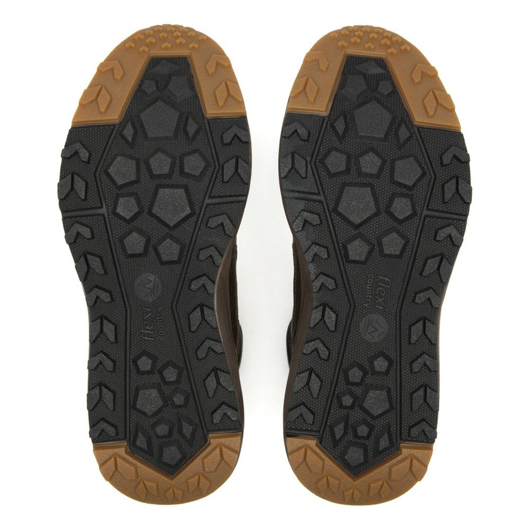 Botin Hombre Flexi Outdoor Graneada Confort 410904 Chocolate