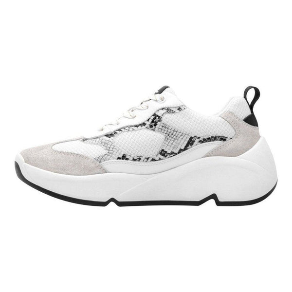 Tenis Urbano Sneaker Flexi Para Mujer 120301 Blanco Original