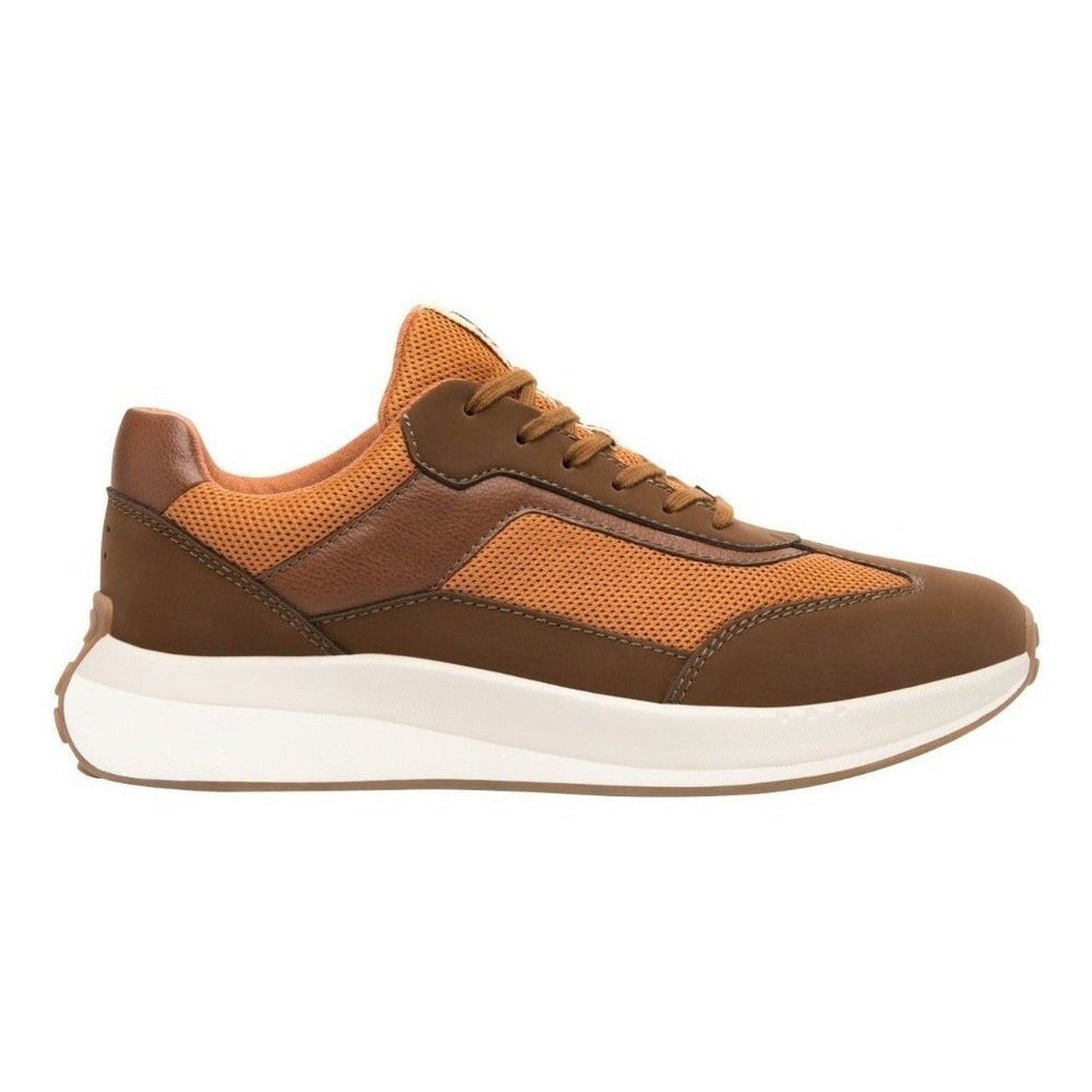 Tenis Flexi Para Hombre Casual Clasicos 413902 Tabaco Ligero