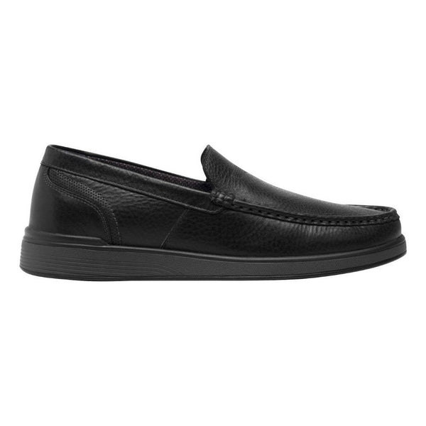 Mocasines Negros Hombre Slip On Flexi 413201 Clasico Ligero