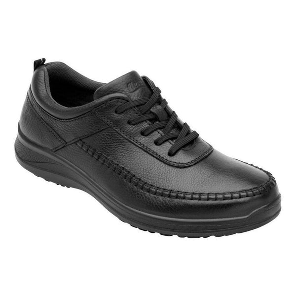 Zapato Choclo Flexi Casual De Piel 50812 Negro De Hombre