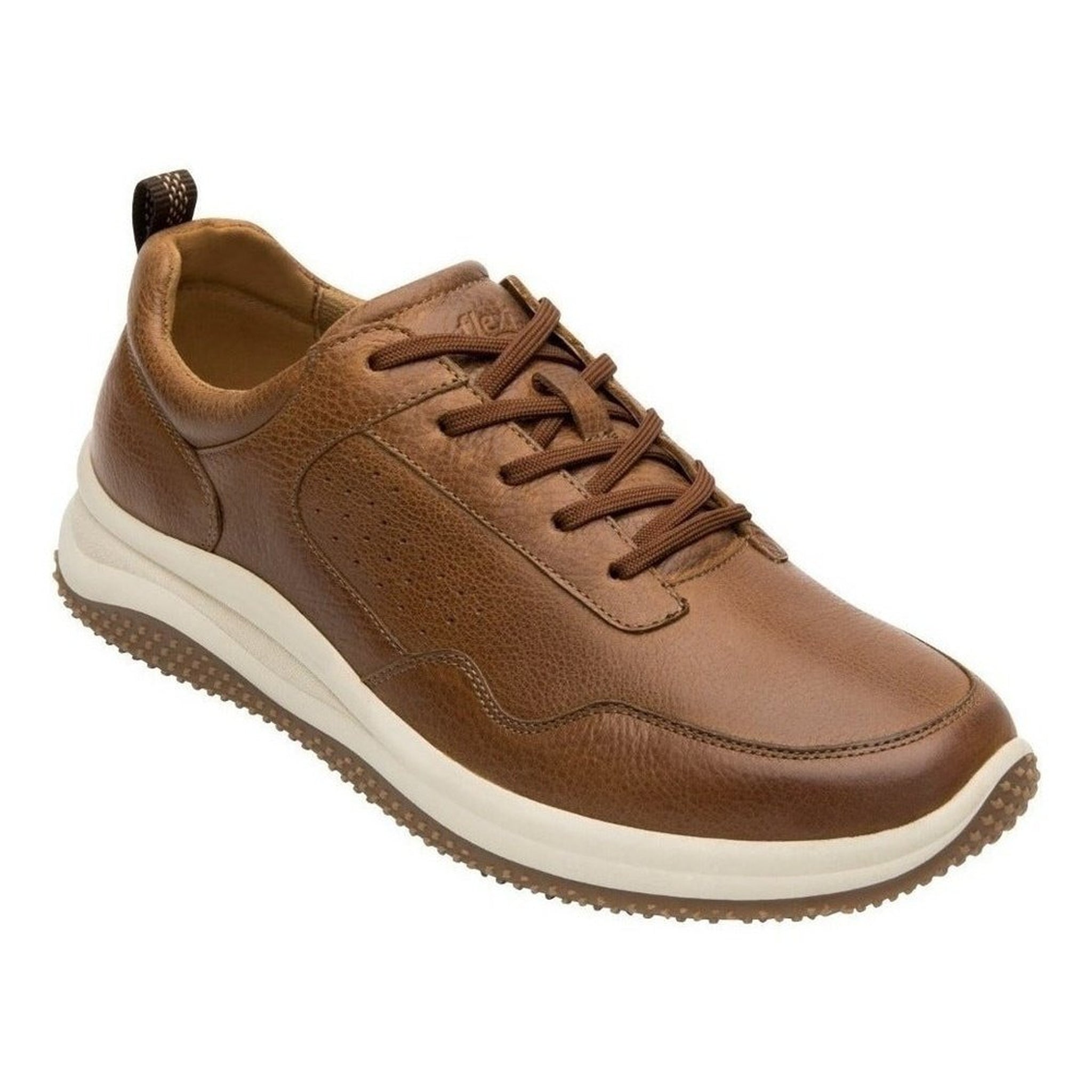 Tenis Urbano Flexi Para Hombre De Piel 410701 Tan Original