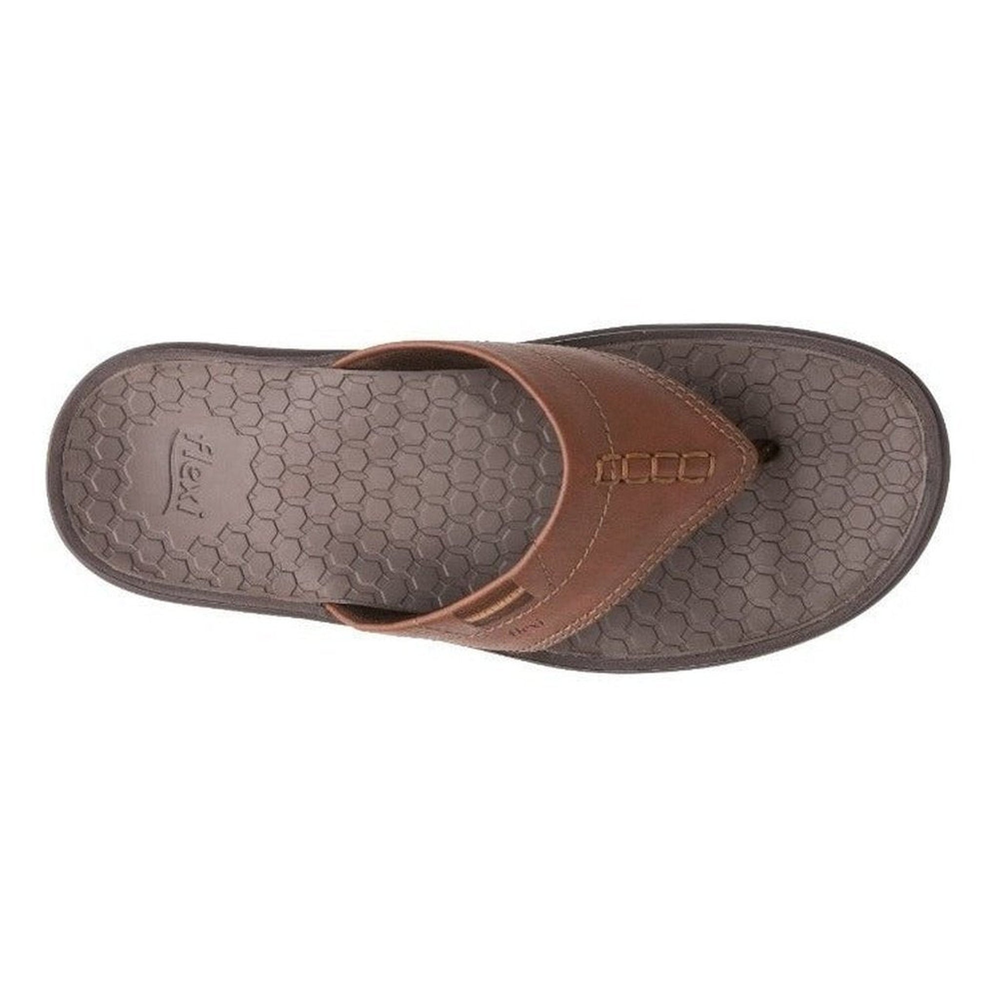Sandalias Flexi Hombre Cómoda Casual 404101 Brandy Original