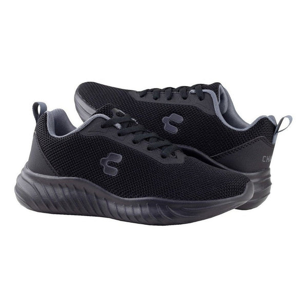 Tenis Urbano Charly Running Relax Walkin 1086207 Negro Black