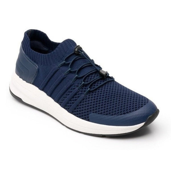 Tenis Sport Flexi De Hombre 403802 Azul Estilo Calcetin