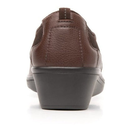 Zapatos Flexi Para Mujer Slip On Confort 45606 Café Original