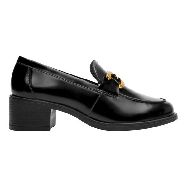 Flexi Mocasín Semivestir Hebilla Mujer Estilo 119502 Negro