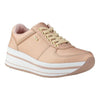 Tenis Flexi Mujer Urbanos Con Plataforma +4.5cm 101001 Rosa