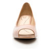 Zapatilla De Tacon Semi Vestir Flexi 124404 Nude Charol Moda