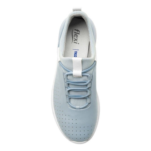 Tenis Urbano Para Mujer Flexi 104403 Azul Suela Extra Ligera