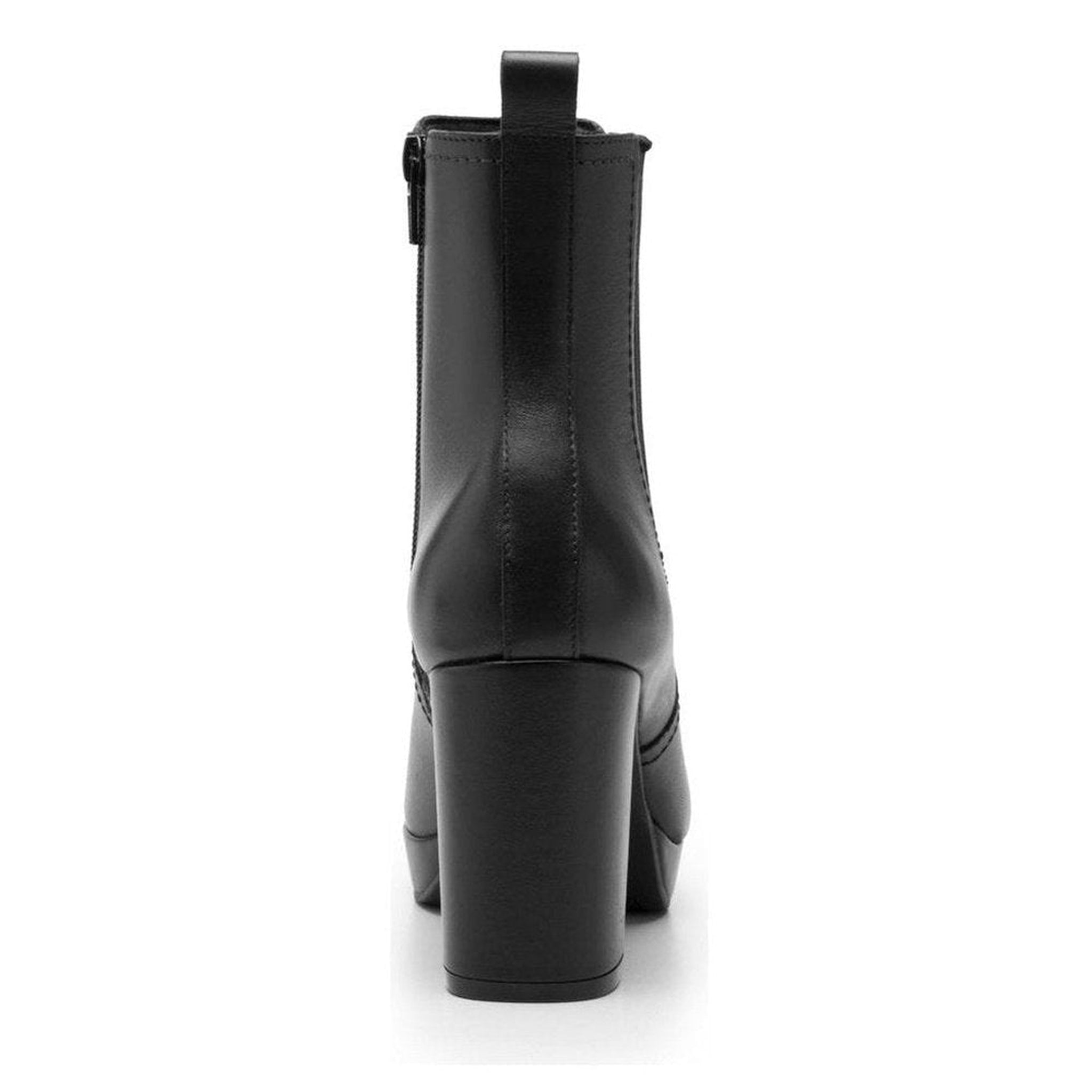 Botin De Tacon Para Mujer Flexi Cierre Lateral 118909 Negro
