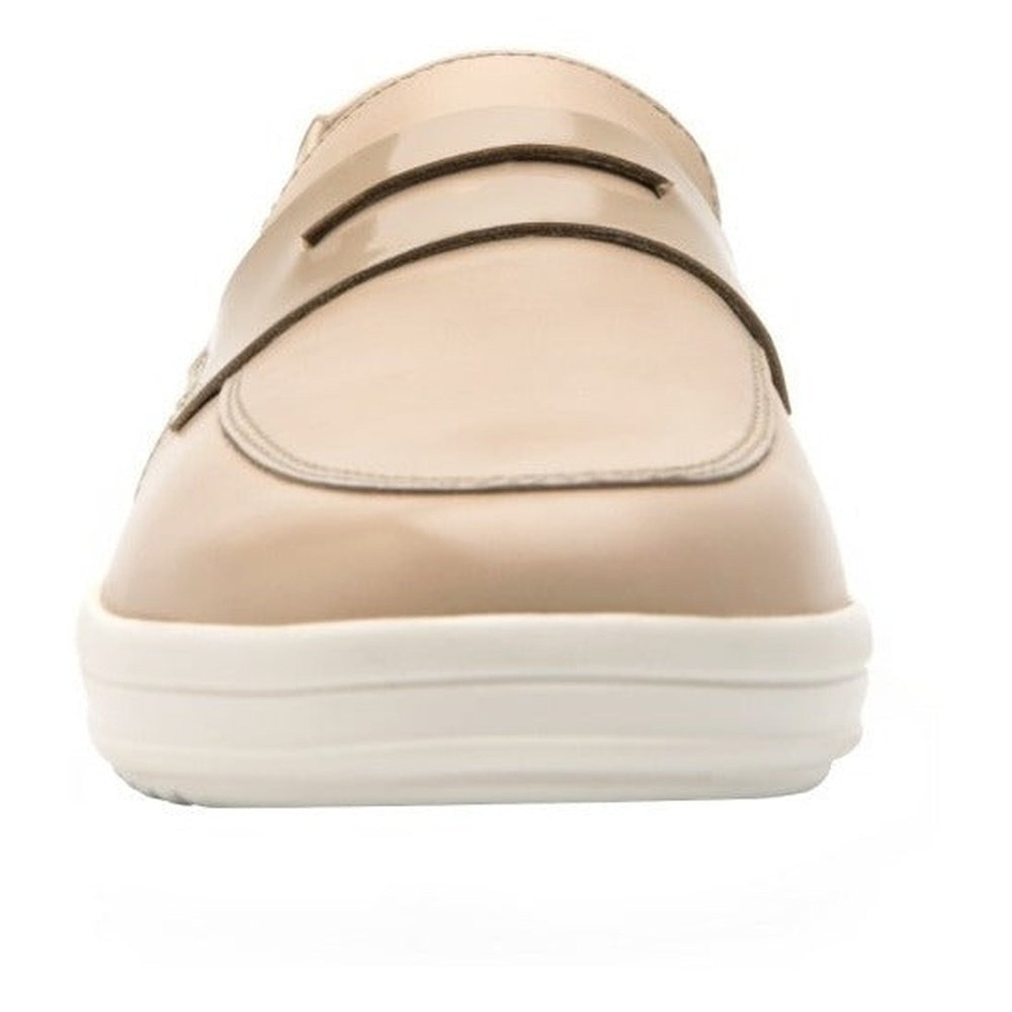 Zapato Casual Flexi Para Mujer Estilo Loafer 109403 Beige Original