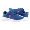 Tenis Charly Mujer Running Para Trotar 1059172 Azul Fiusha