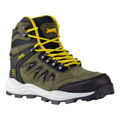 Botas Urbanas Jeep Outdoor Aventura Hombre 701 Nobuck Verde~
