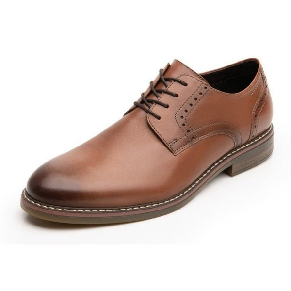 Zapatos Flexi Para Hombre Derby 404601 Tan Casuales