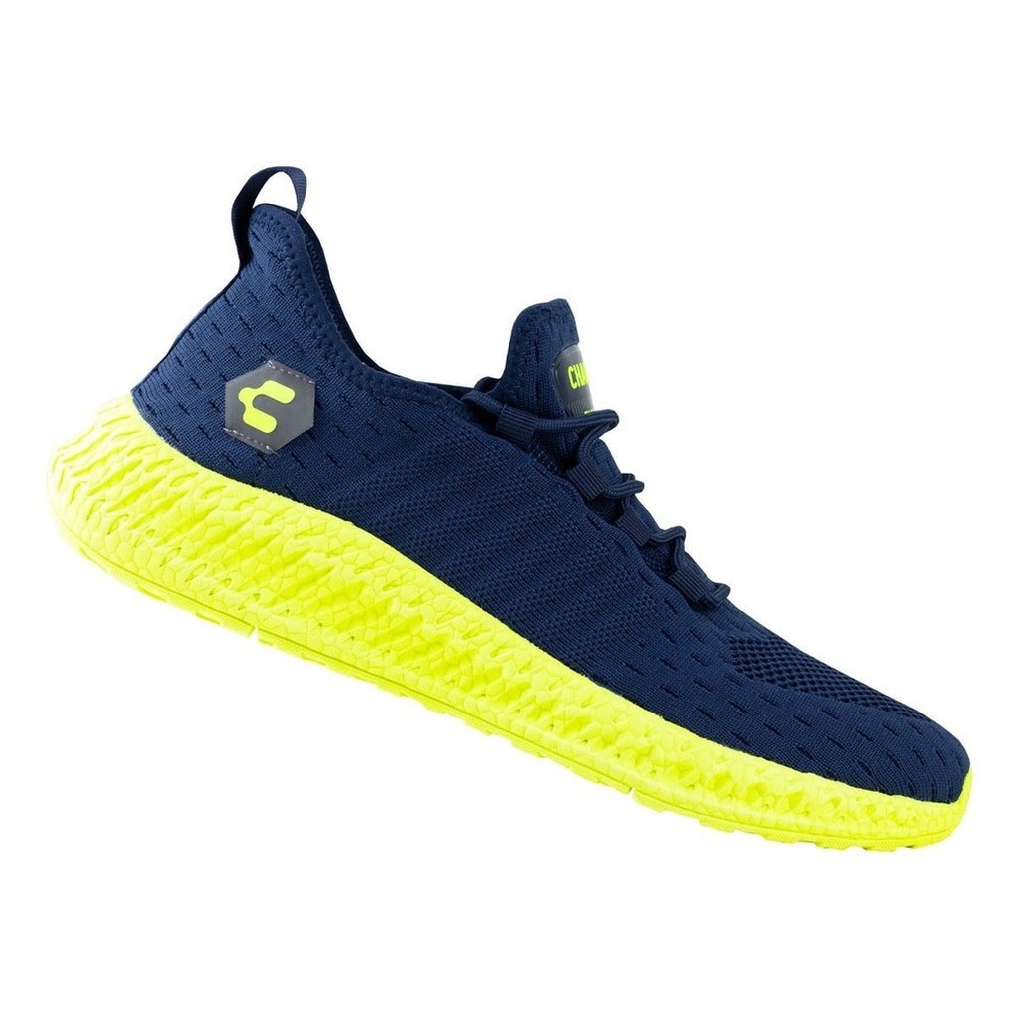 Tenis Running Charly Mikado 1086108 Marino Limón Para Correr