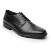 Zapato Derby Flexi Hombre 407801 Negro Piel Lisa Original