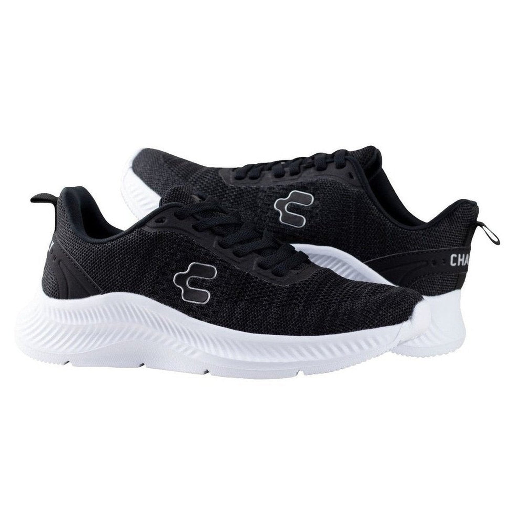 Tenis Charly Running Deportivo 1059082 Negro Blanco Original