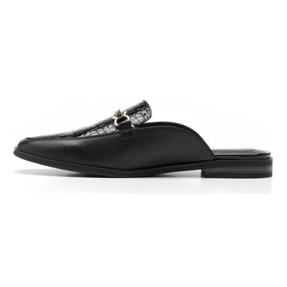 Flats Abierto Mujer Flexi Tipo Slipper 126603 Negro Hebilla