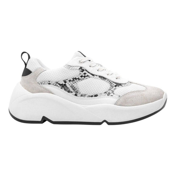 Tenis Urbano Sneaker Flexi Para Mujer 120301 Blanco Original