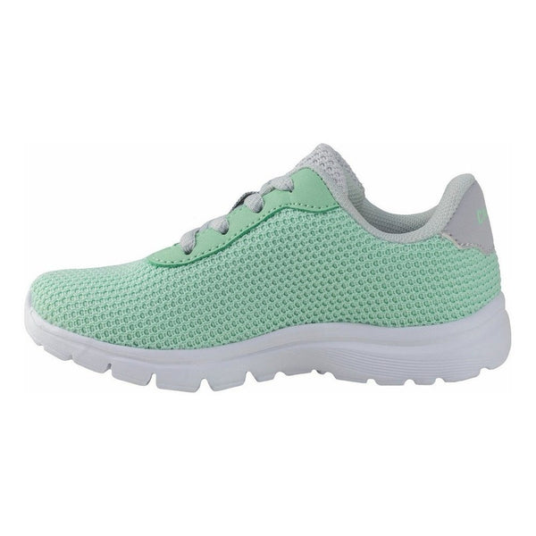 Tenis De Niña Sport Running Charly Kids 1079279 Menta Gris